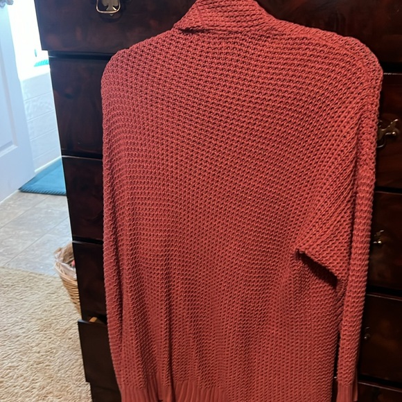 Terracotta American eagle shawl - Picture 3 of 3